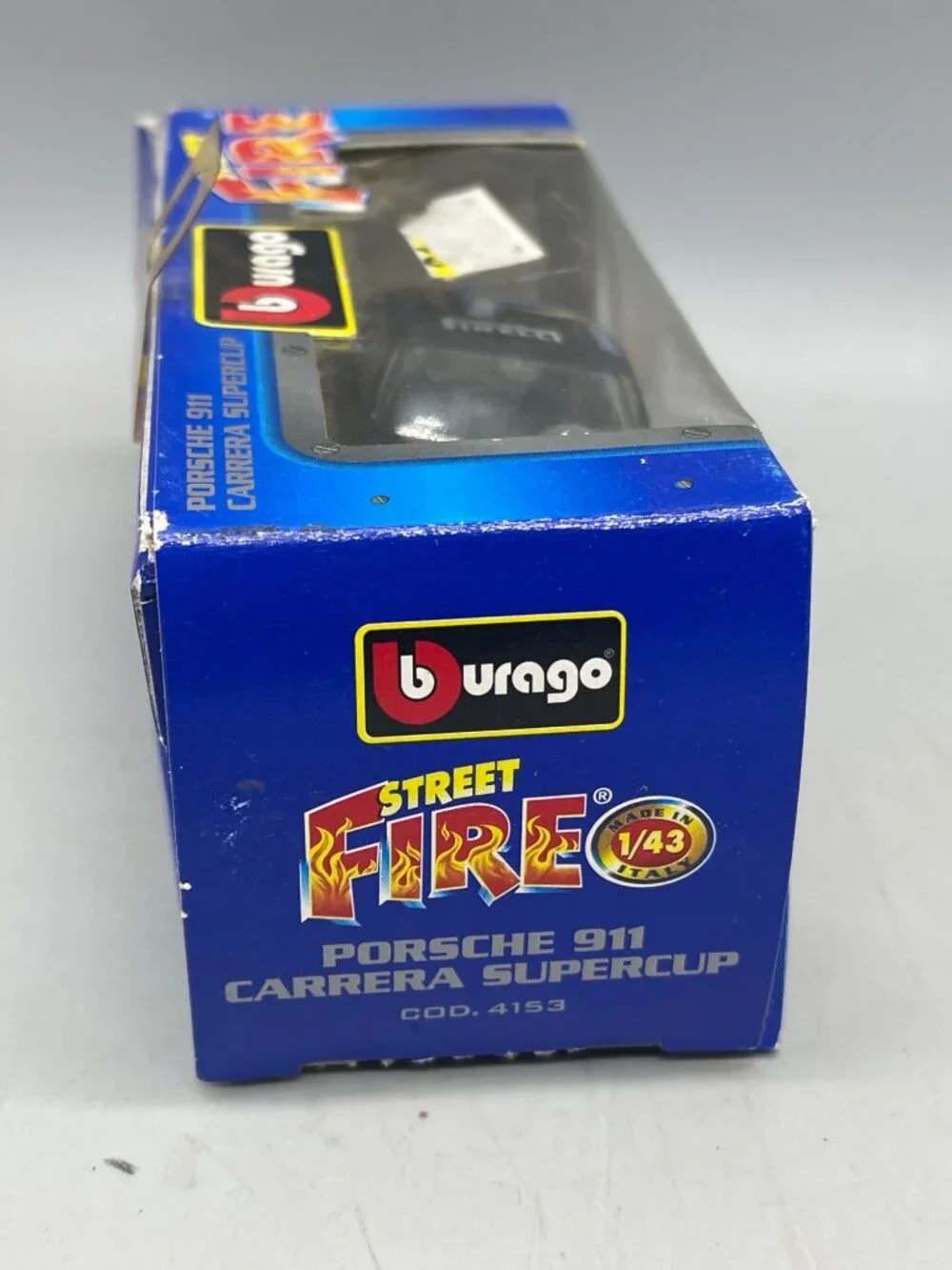 Burago Street Fire Collection Porsche 911 Carrera Supercup COD. 4153 READ New